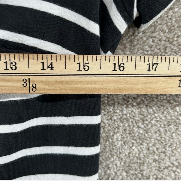 Old Navy Medium Striped Black and White Dress - Picture 5 of 6